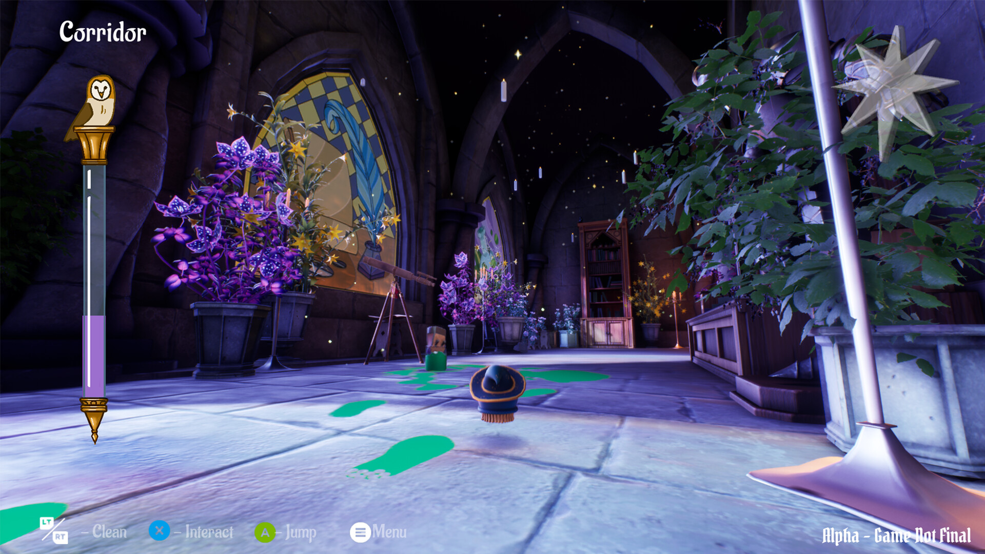 Wizard Cleaning Simulator screenshot #1