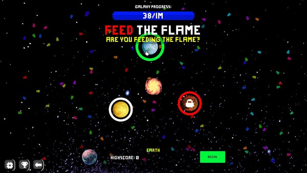 Feed The Flame game for Linux 1