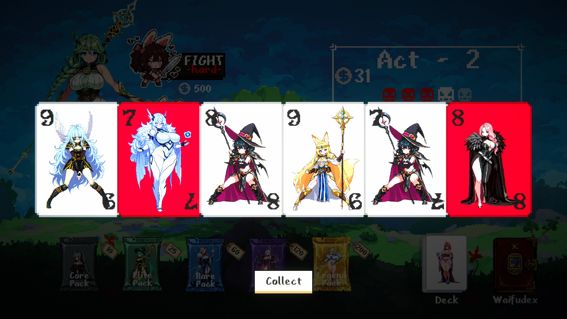 Waifuro : Roguelike Waifubuilder screenshot #5