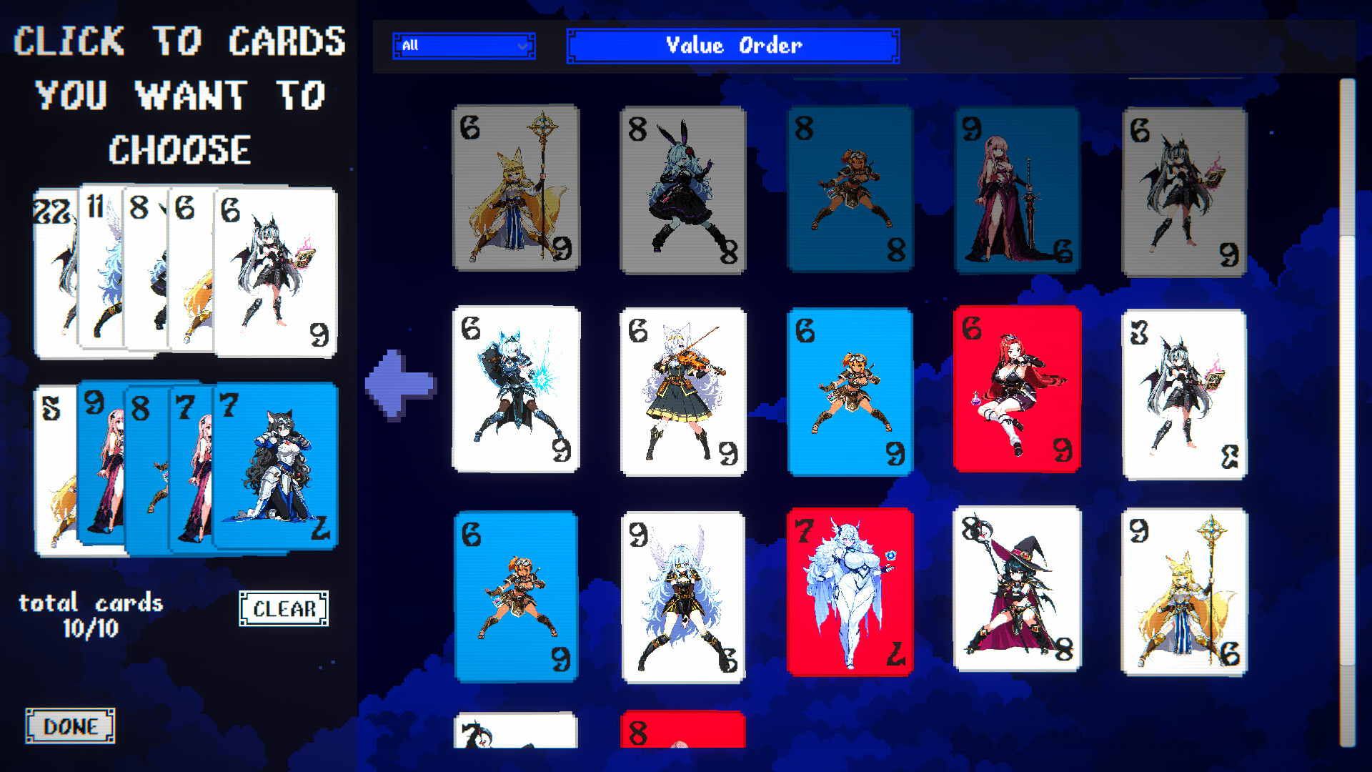 Waifuro : Roguelike Waifubuilder screenshot #7