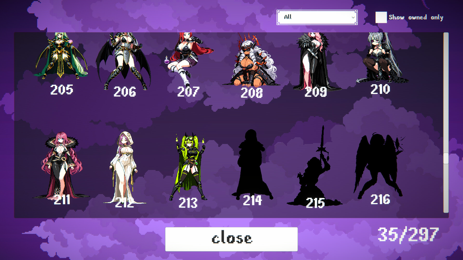 Waifuro : Roguelike Waifubuilder screenshot #11