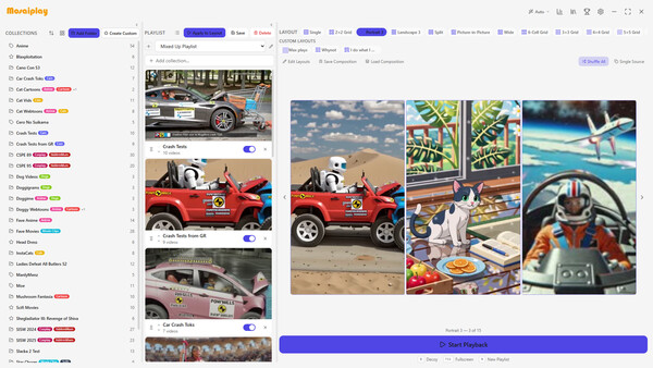 Mosaiplayfor windows and Linux 1