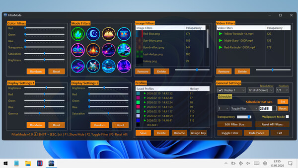 Filter Mode: Color Booster | Live Wallpaper | Eye Protection & Color Blindness screenshot