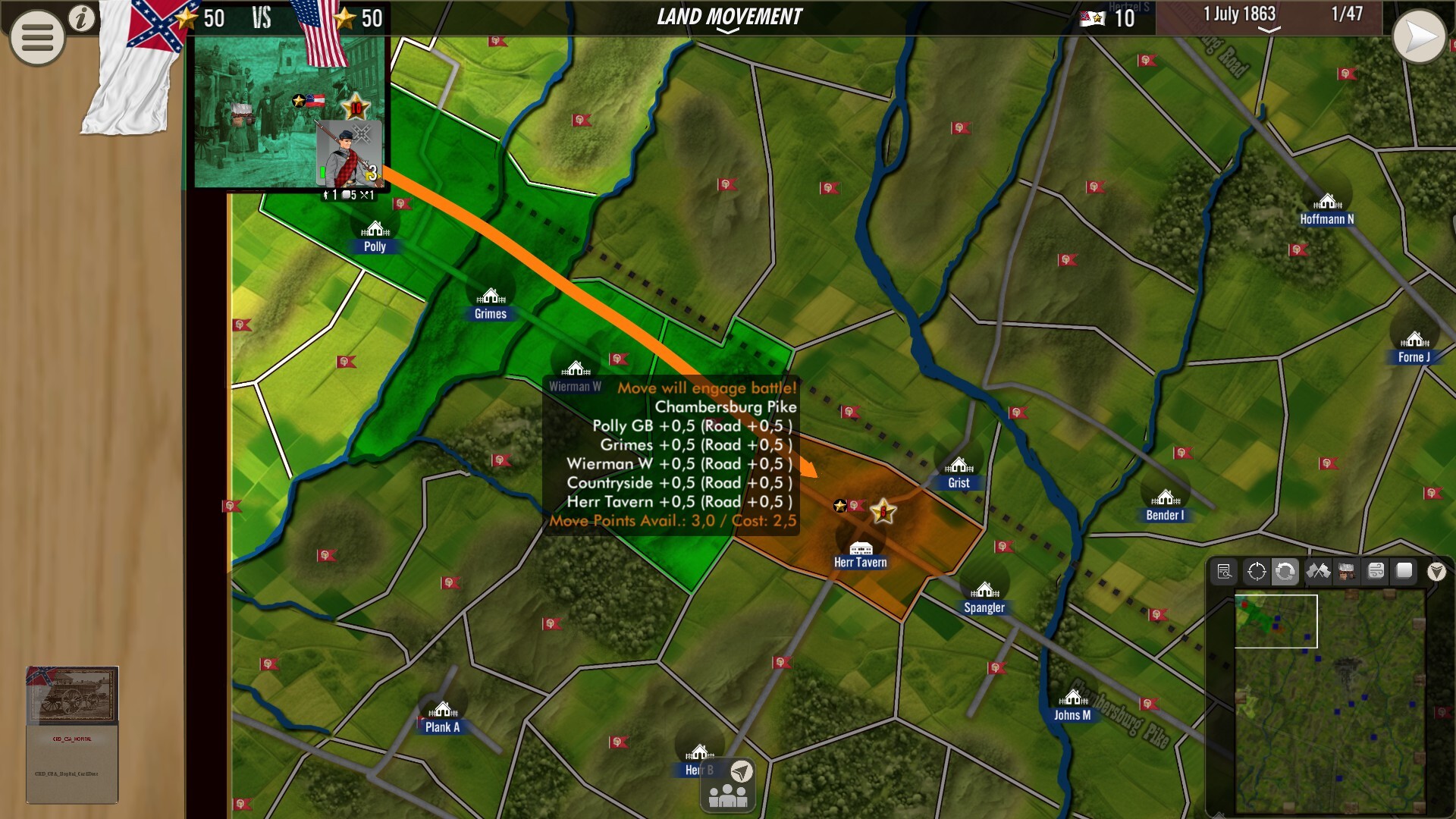 SGS Battle for: Gettysburg screenshot #6
