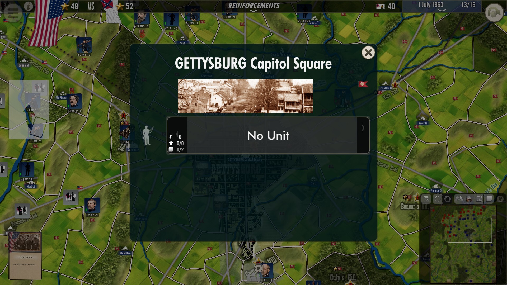 SGS Battle for: Gettysburg screenshot #2