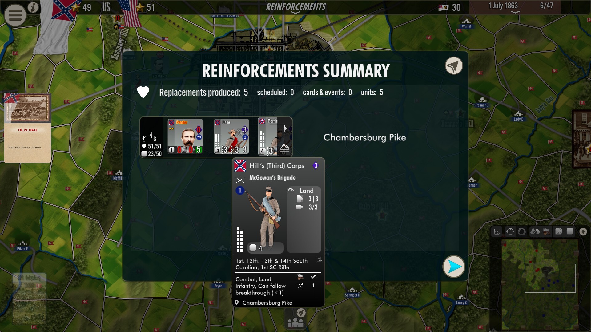 SGS Battle for: Gettysburg screenshot #5