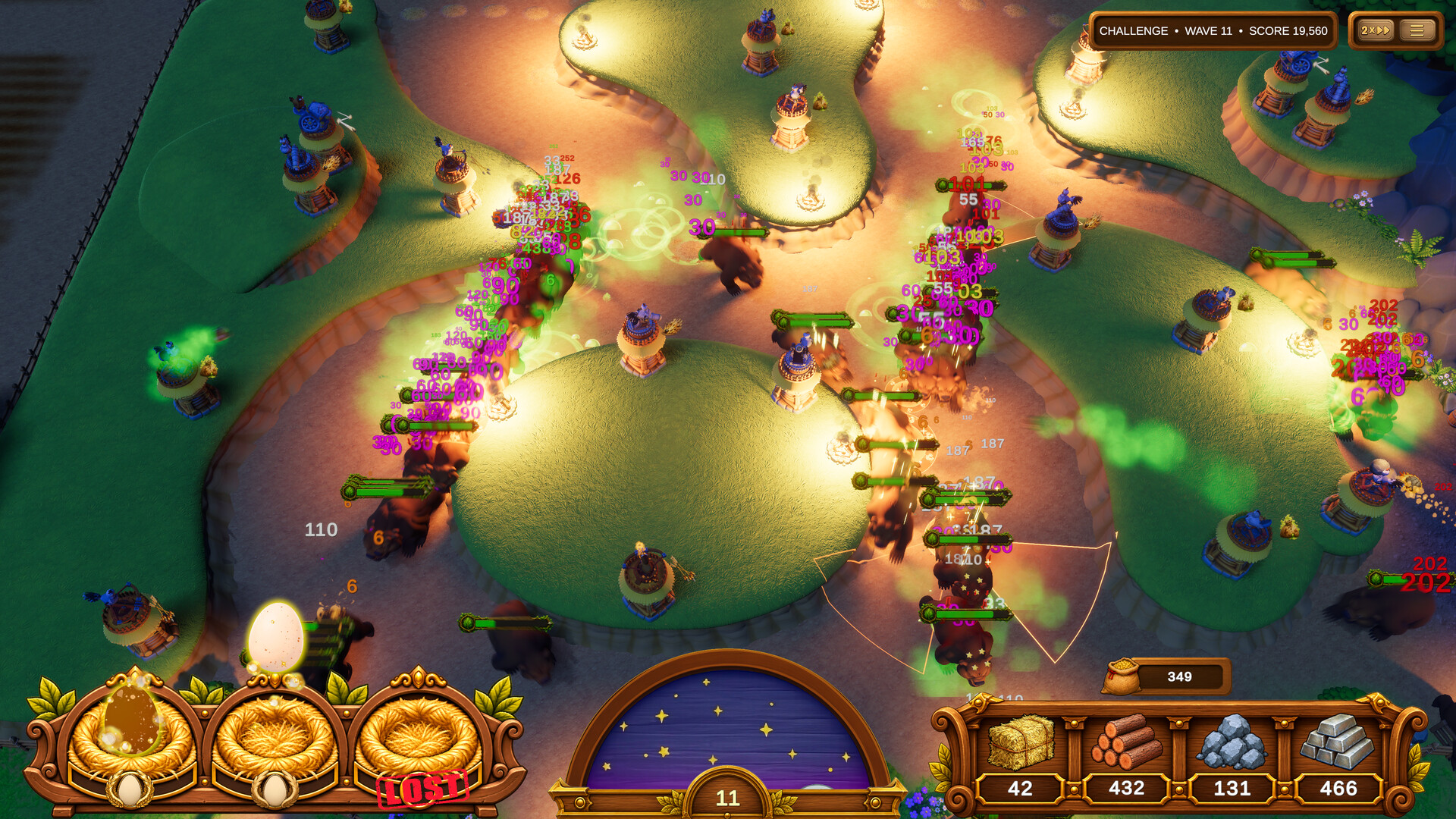 Hold The Roost — gameplay screenshot 1
