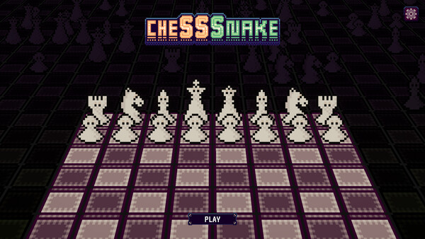 Screenshot of ChessSnake gameplay showing in-action mechanics