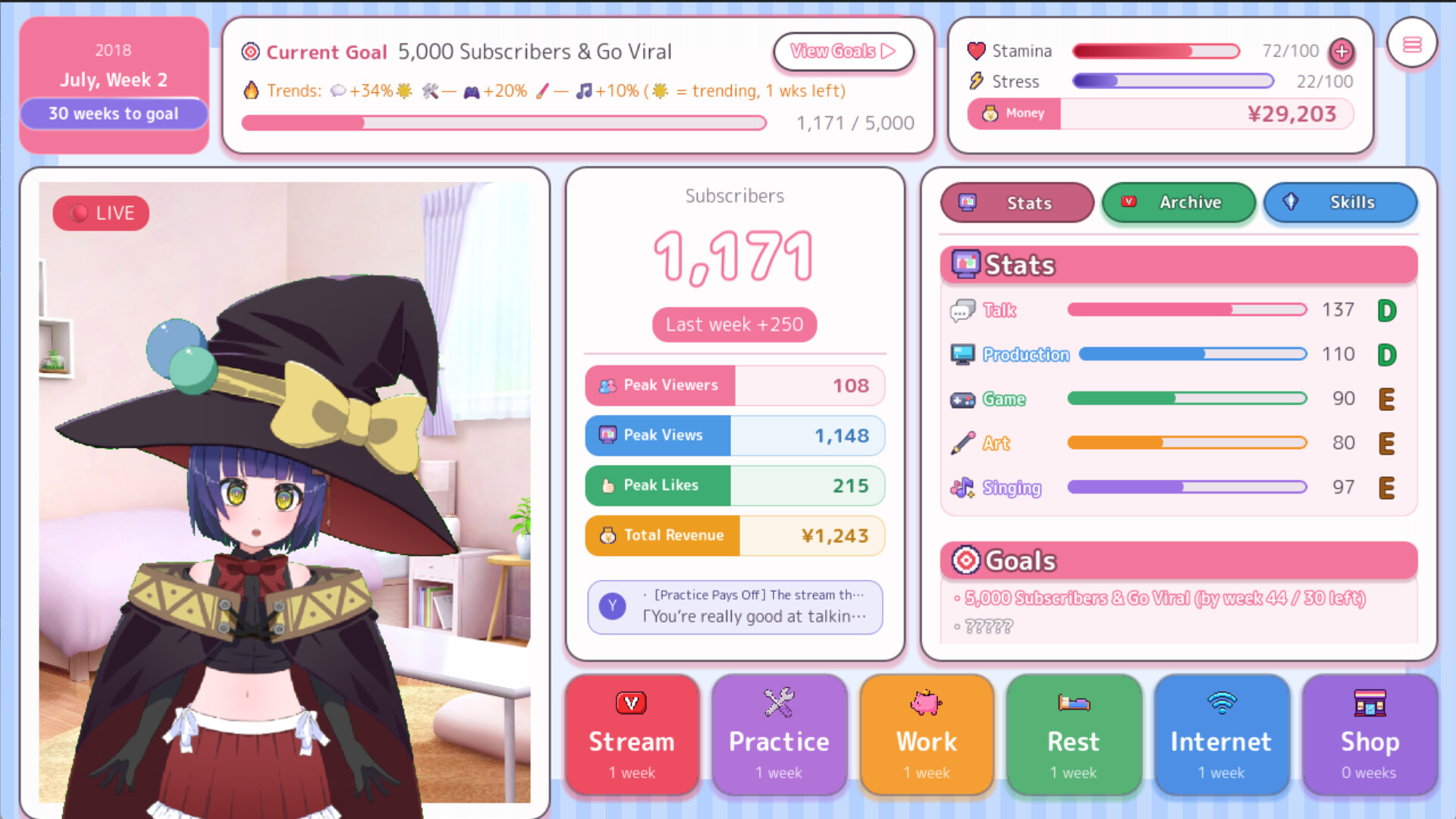 BuzztteVTuber: Go Viral in 2018?! screenshot #5