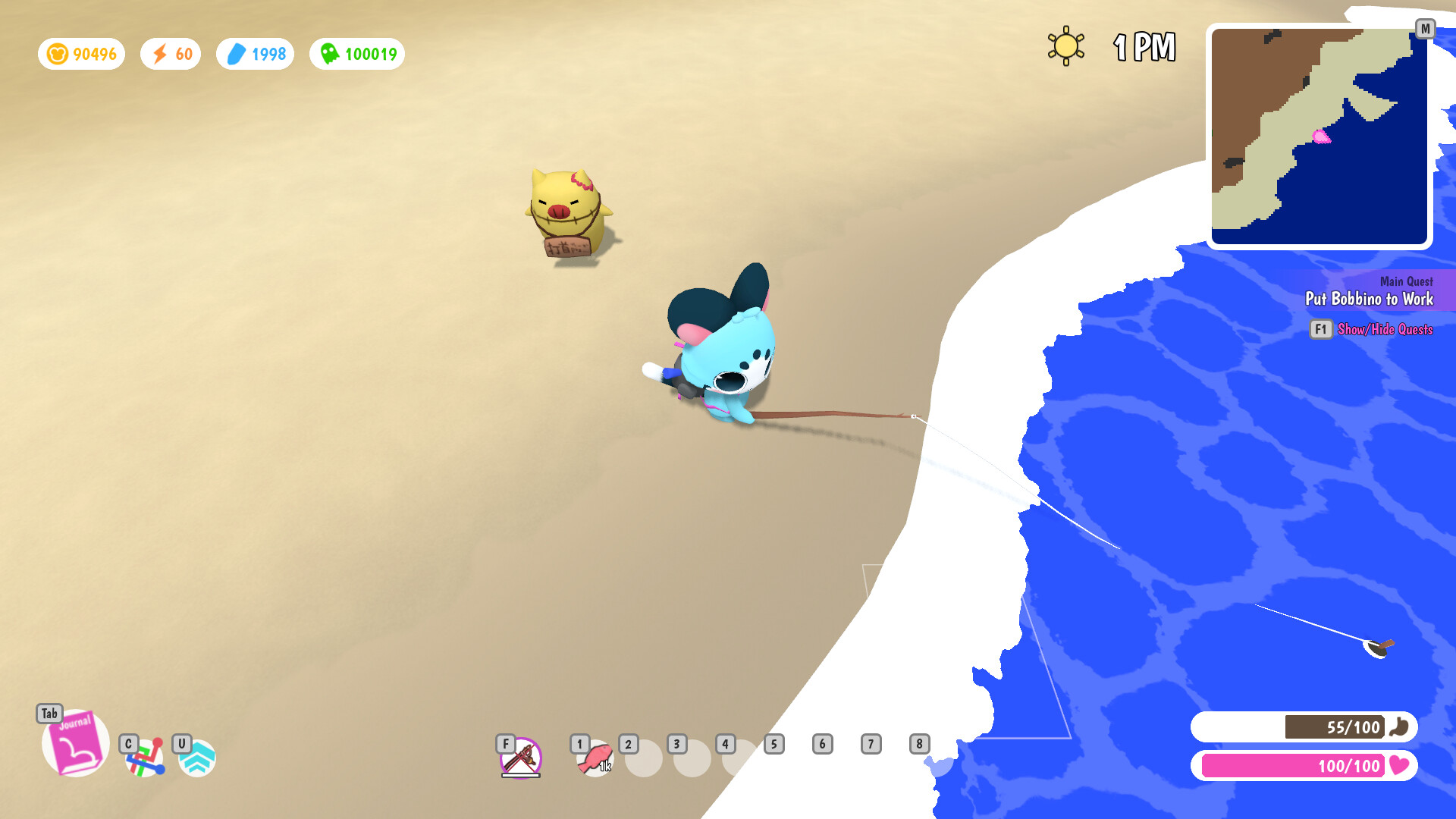 Chattini Jetpack Project: A Hololive Fan Game screenshot 3