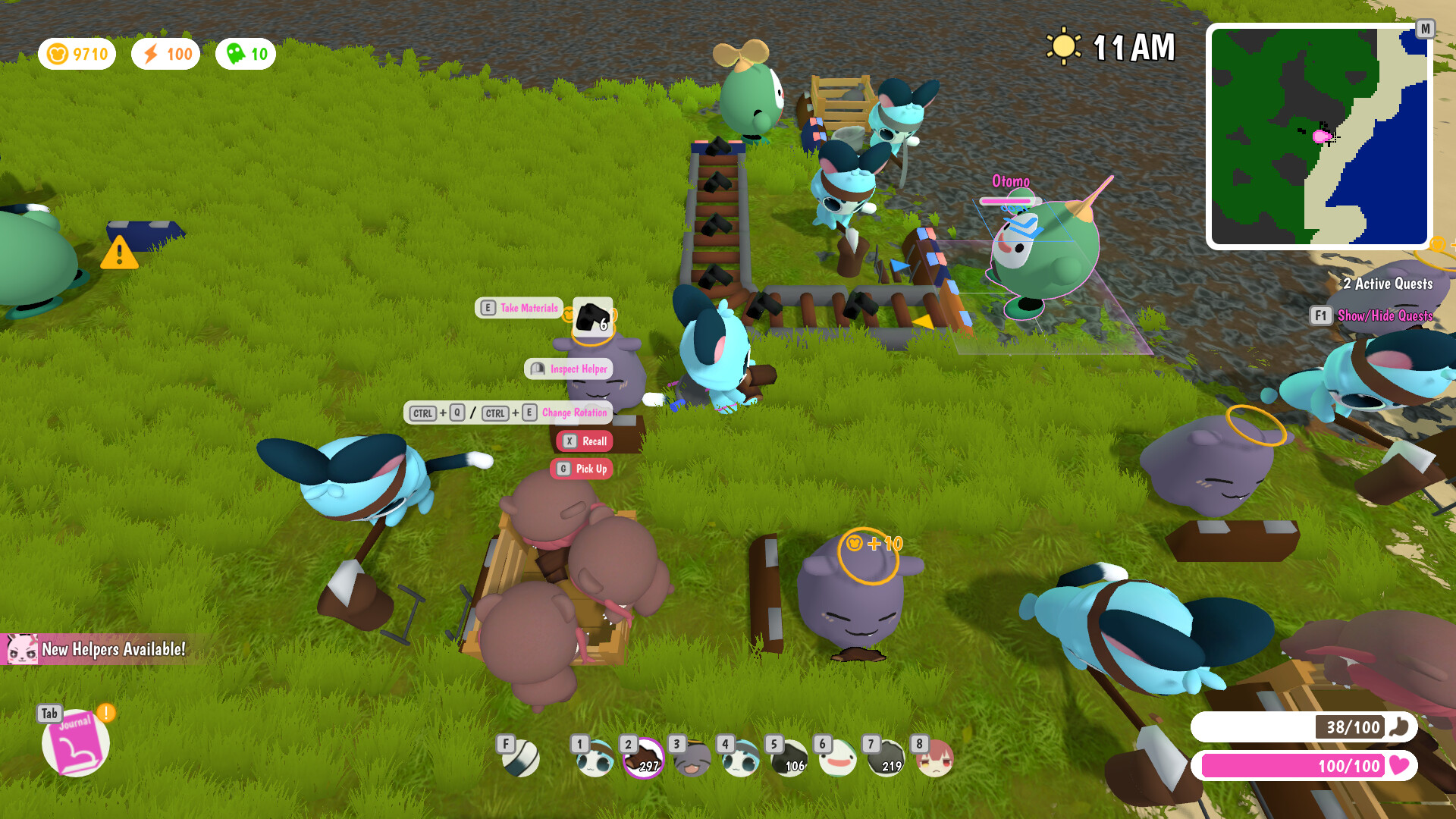 Chattini Jetpack Project: A Hololive Fan Game screenshot 1