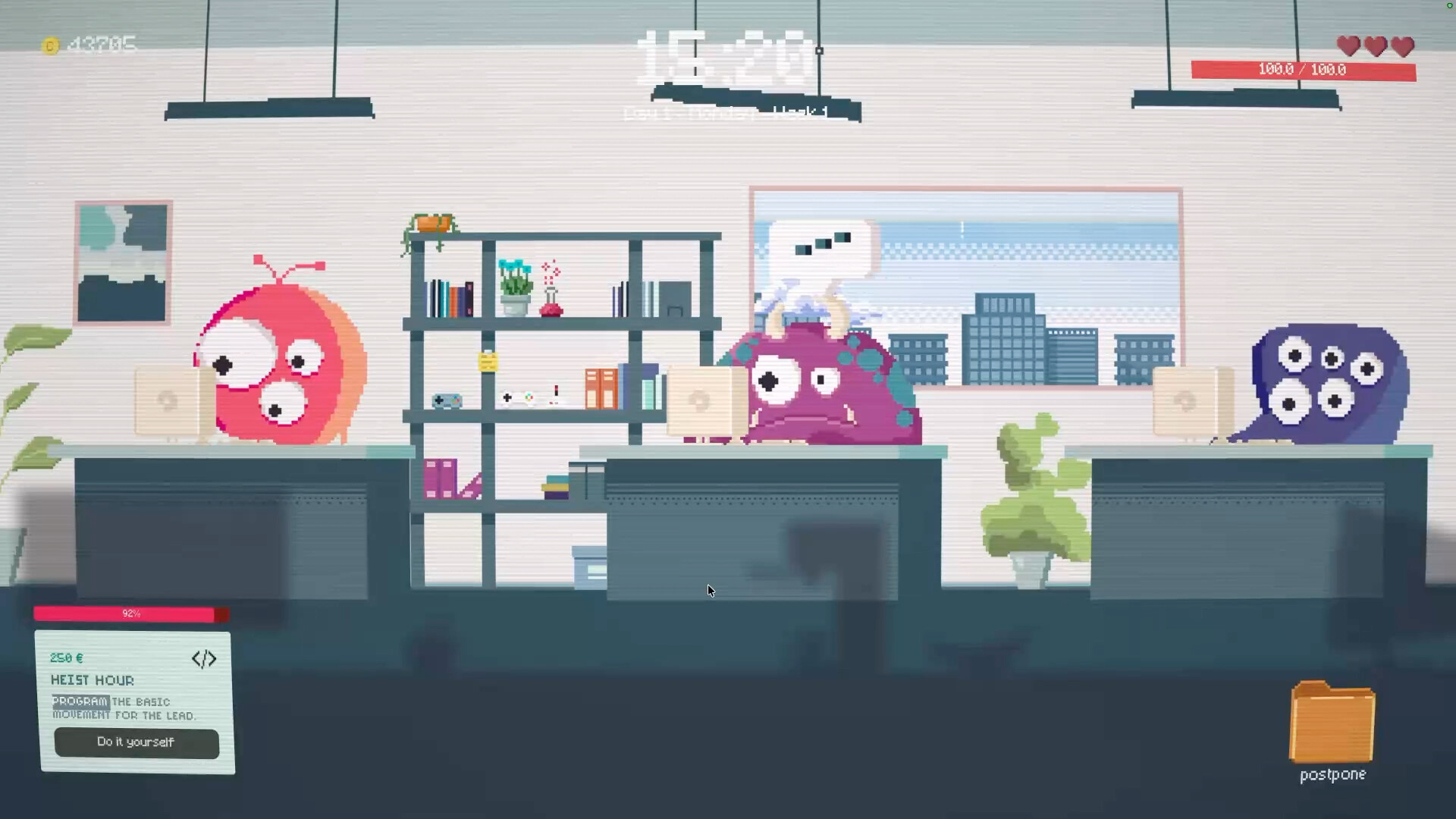 Postponed: Game Dev Management Roguelite screenshot 1