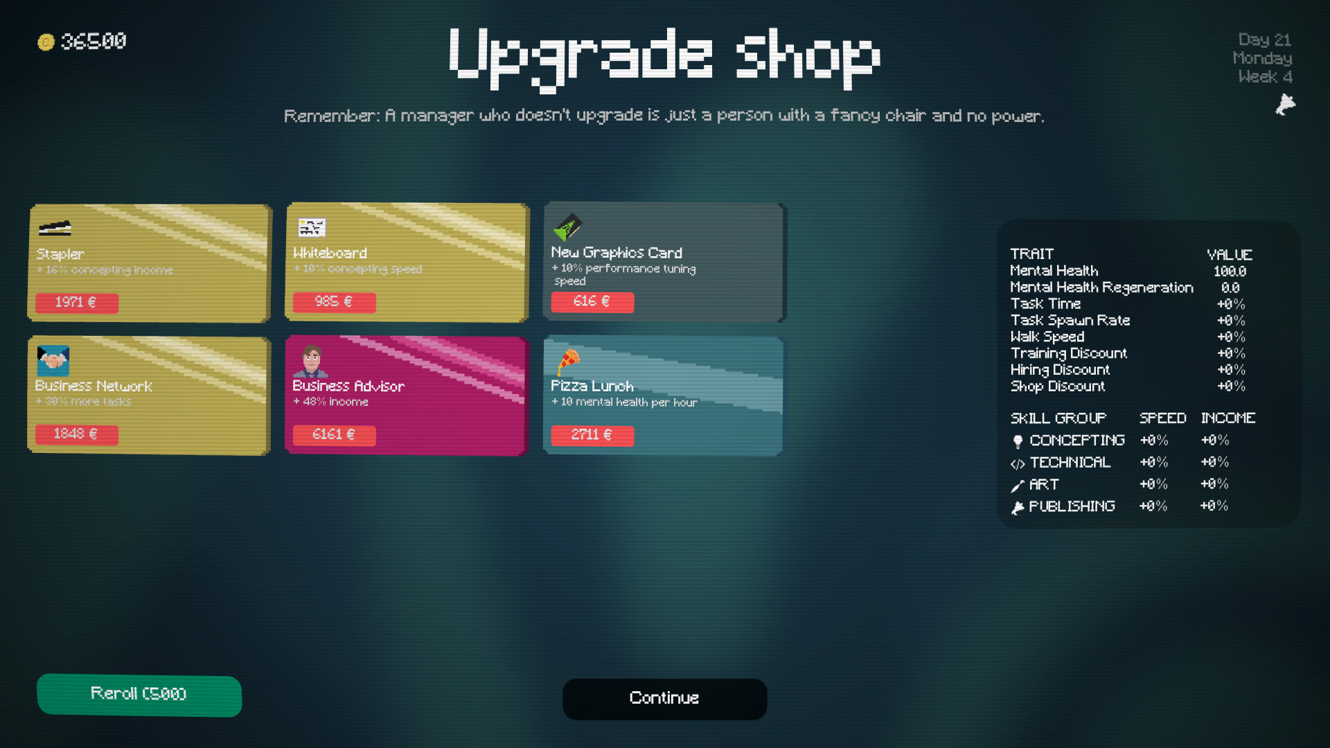 Postponed: Game Dev Management Roguelite screenshot 5