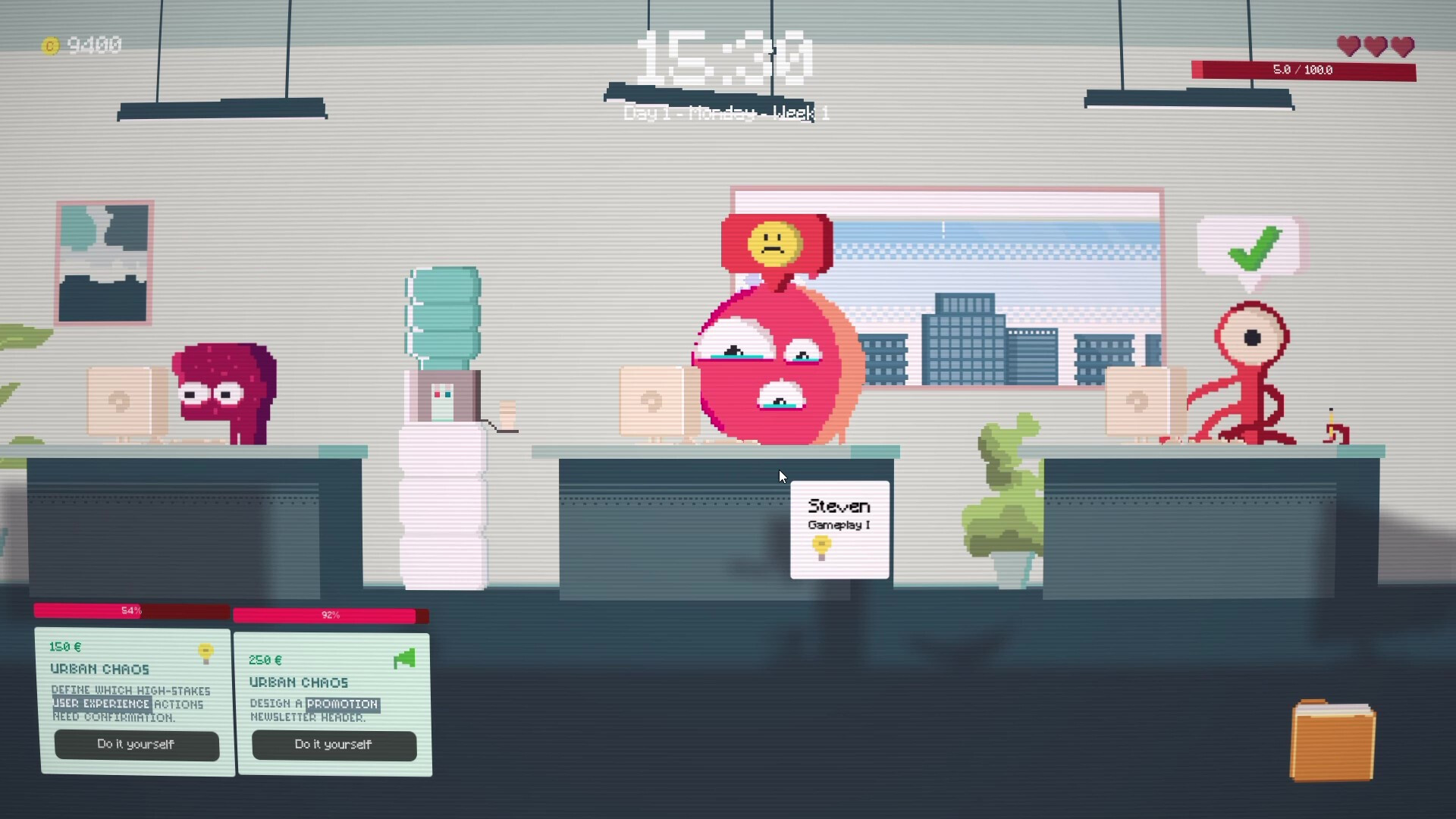 Postponed: Game Dev Management Roguelite screenshot 1