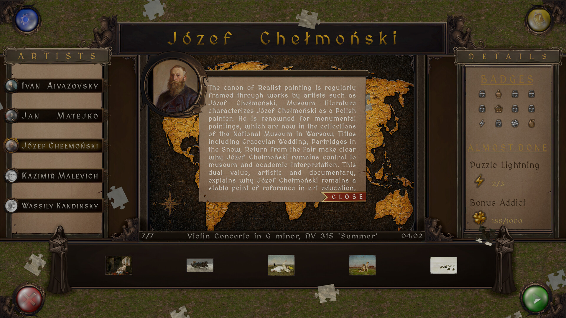 Retro Puzzles - Eviva L'arte screenshot #15