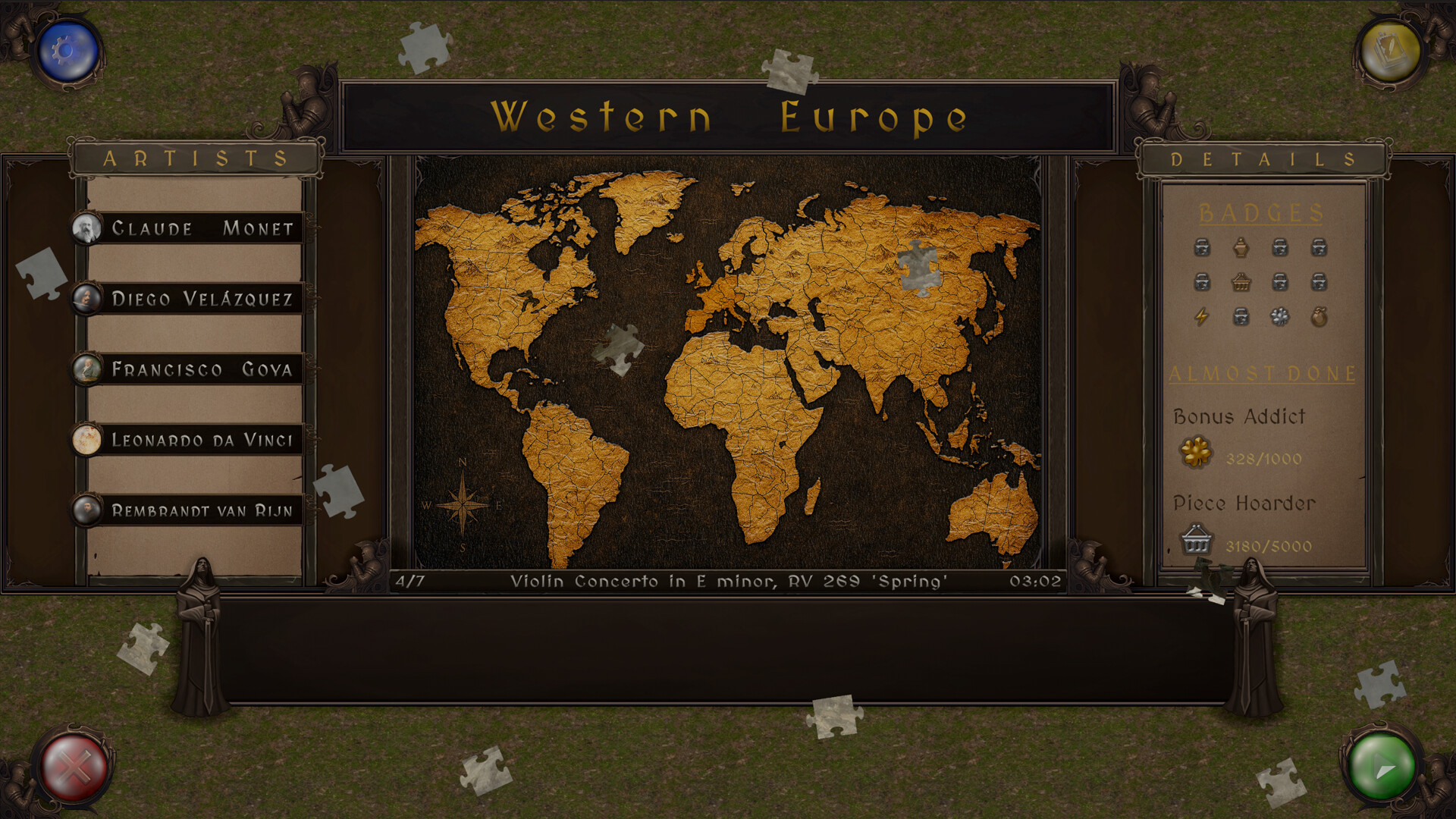 Retro Puzzles - Eviva L'arte screenshot #16