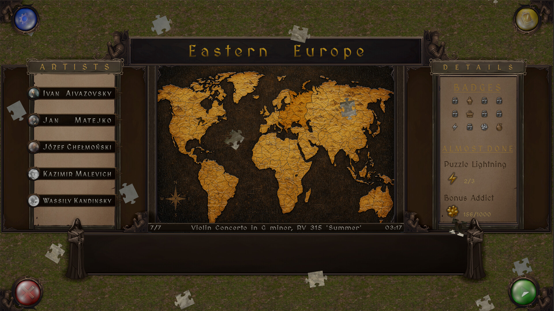 Retro Puzzles - Eviva L'arte screenshot #17