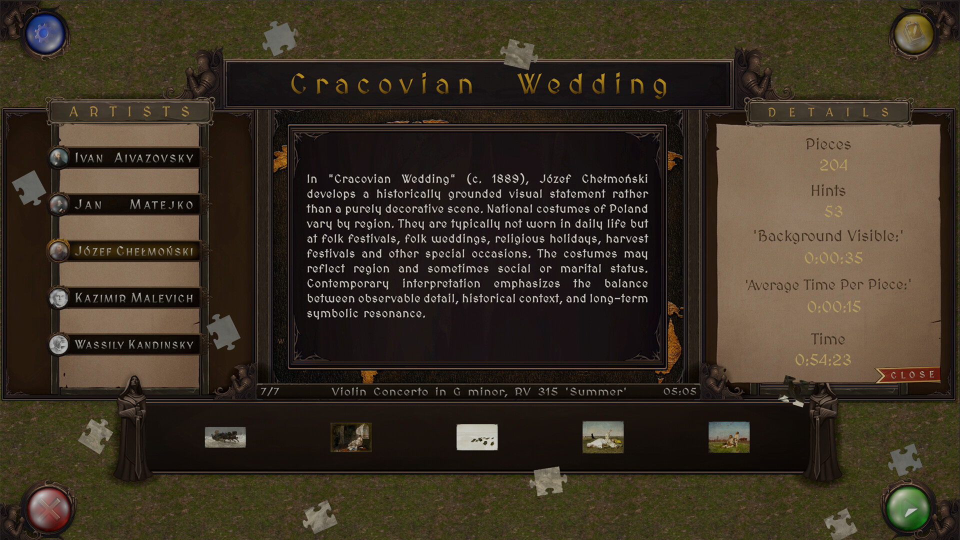 Retro Puzzles - Eviva L'arte screenshot #13