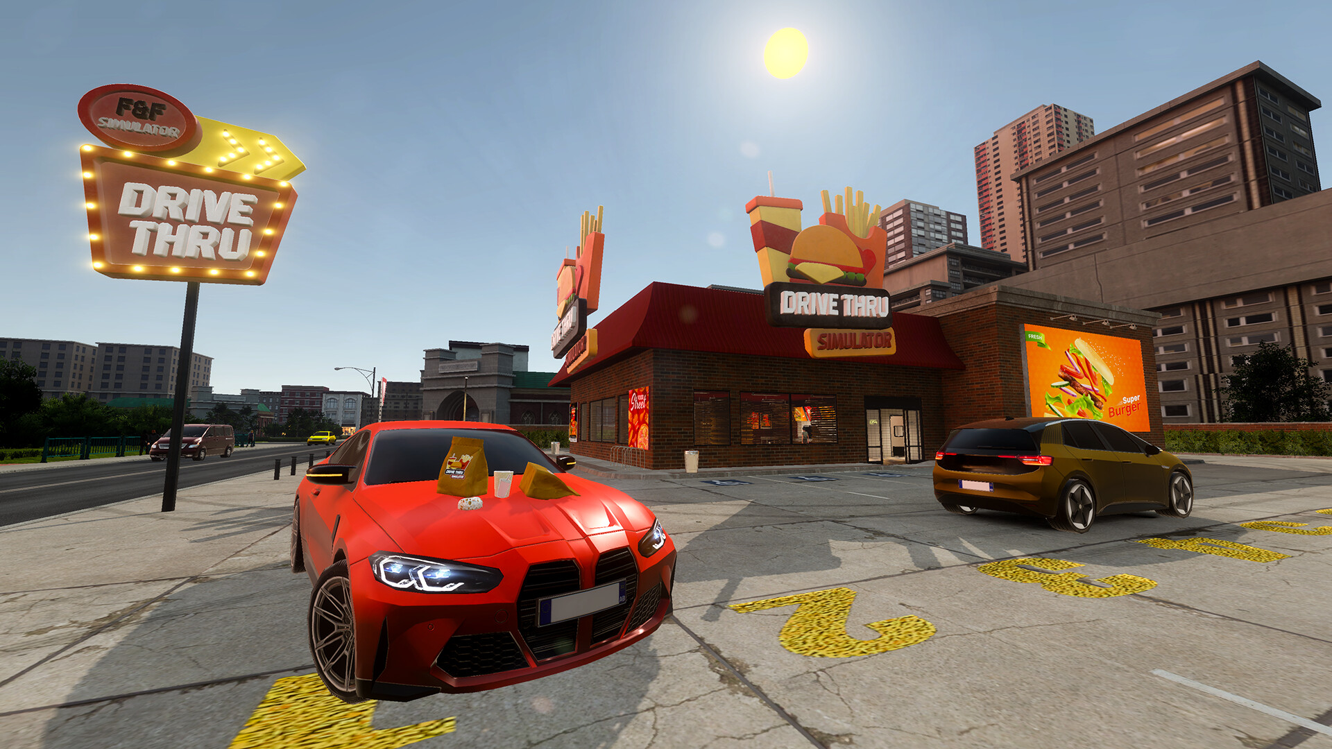 Drive Thru Fast Food Simulator screenshot #4