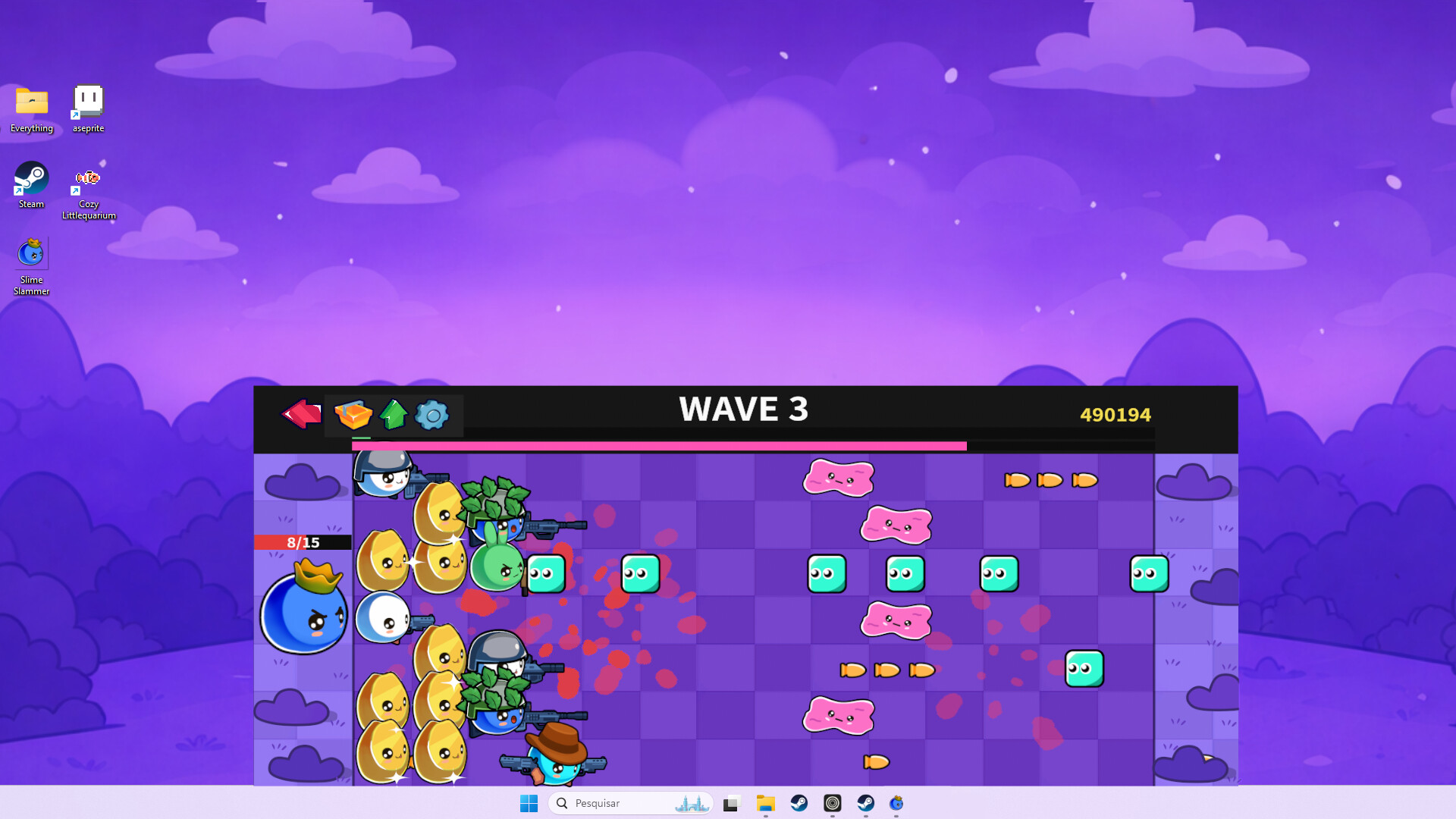 Slime Slammer screenshot #2