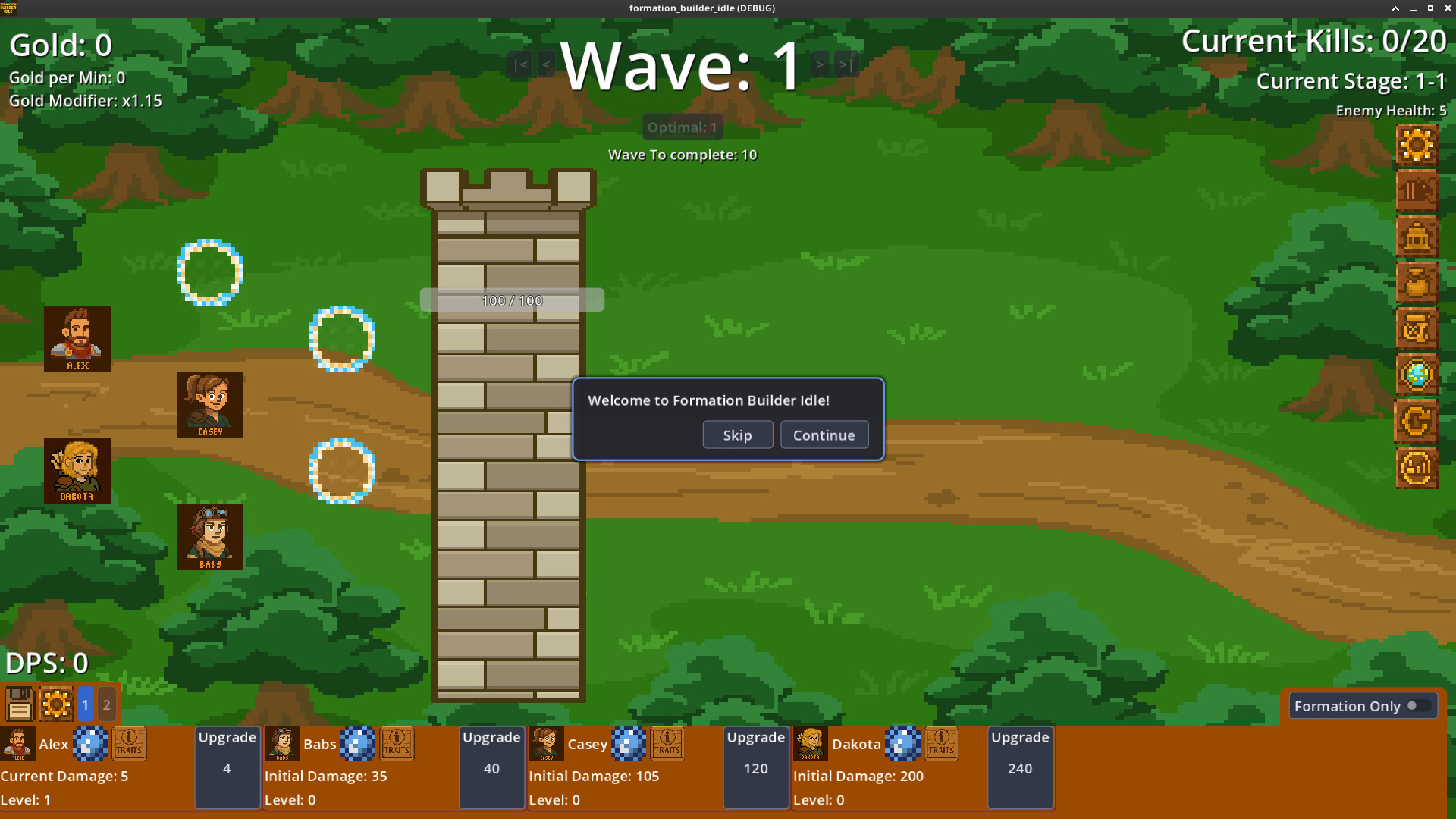 Formation Builder Idle screenshot #1