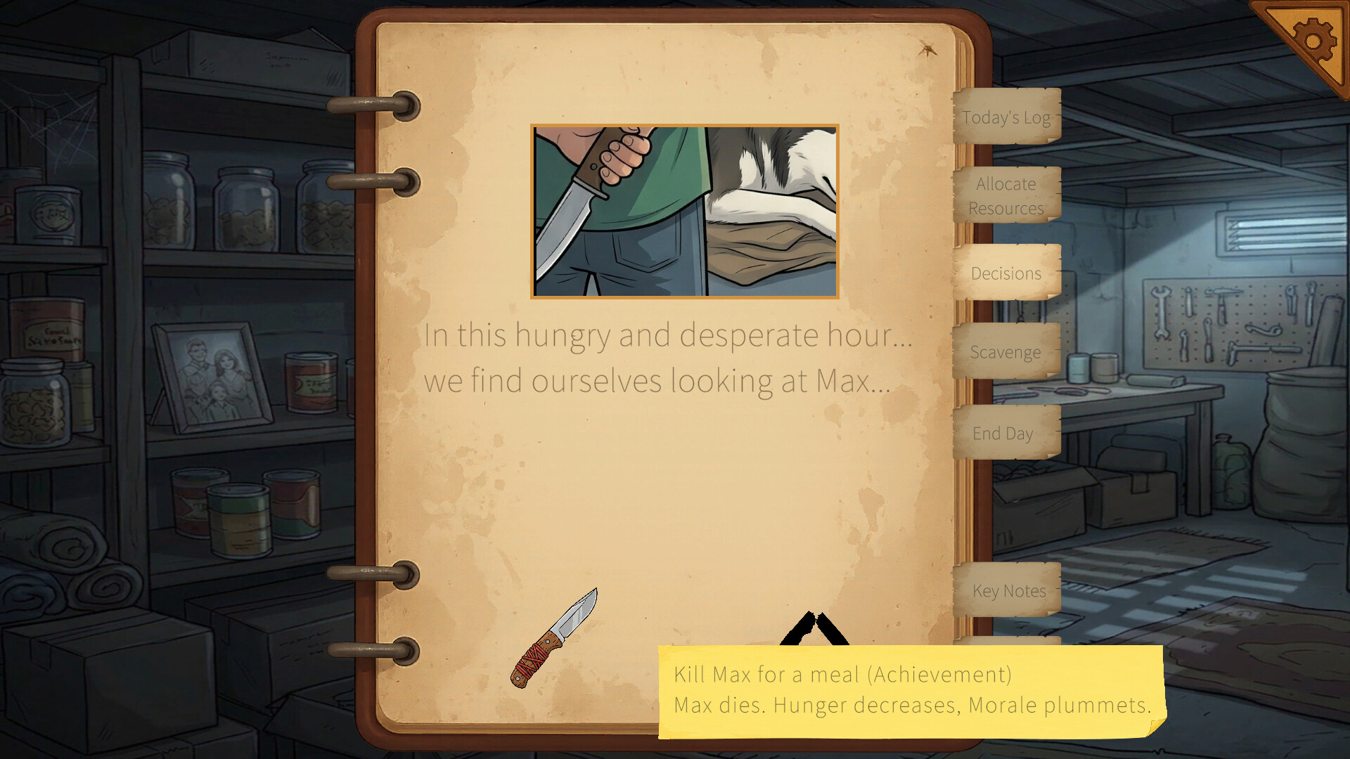 Survivor's Log: N17 Shelter screenshot 1