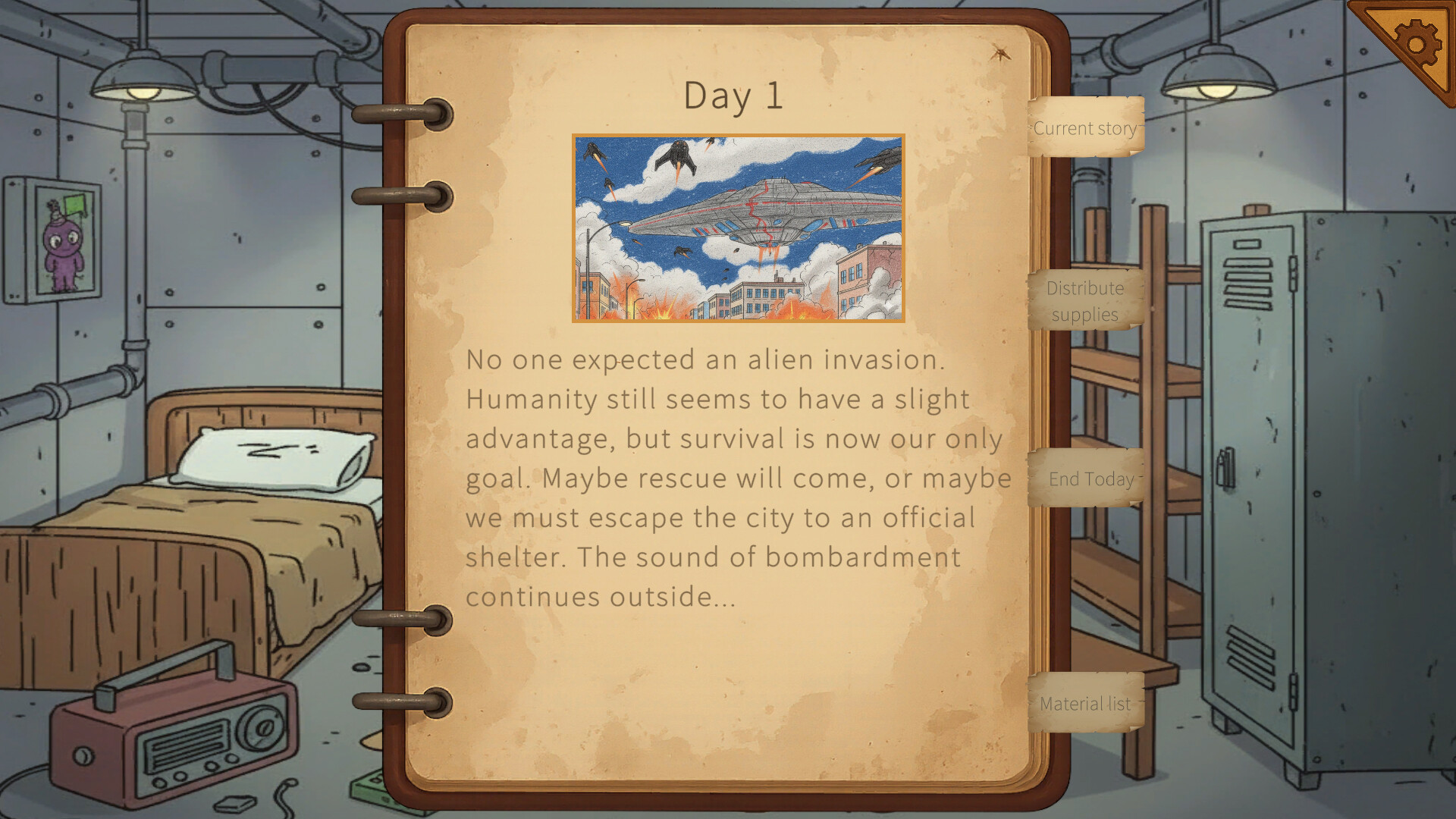 Survivor's Log: N17 Shelter screenshot #1