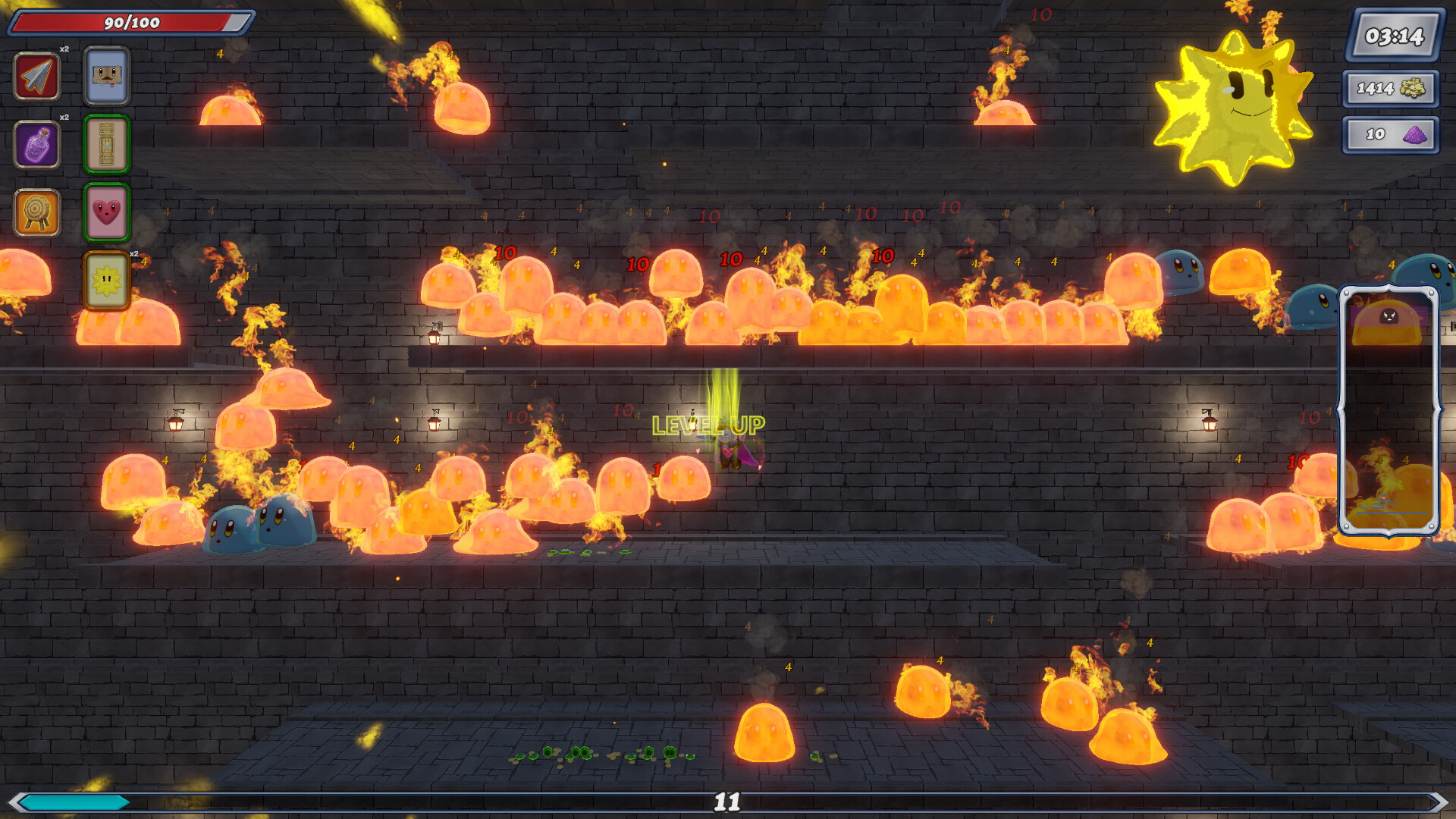 Level Up, Tiny King! screenshot