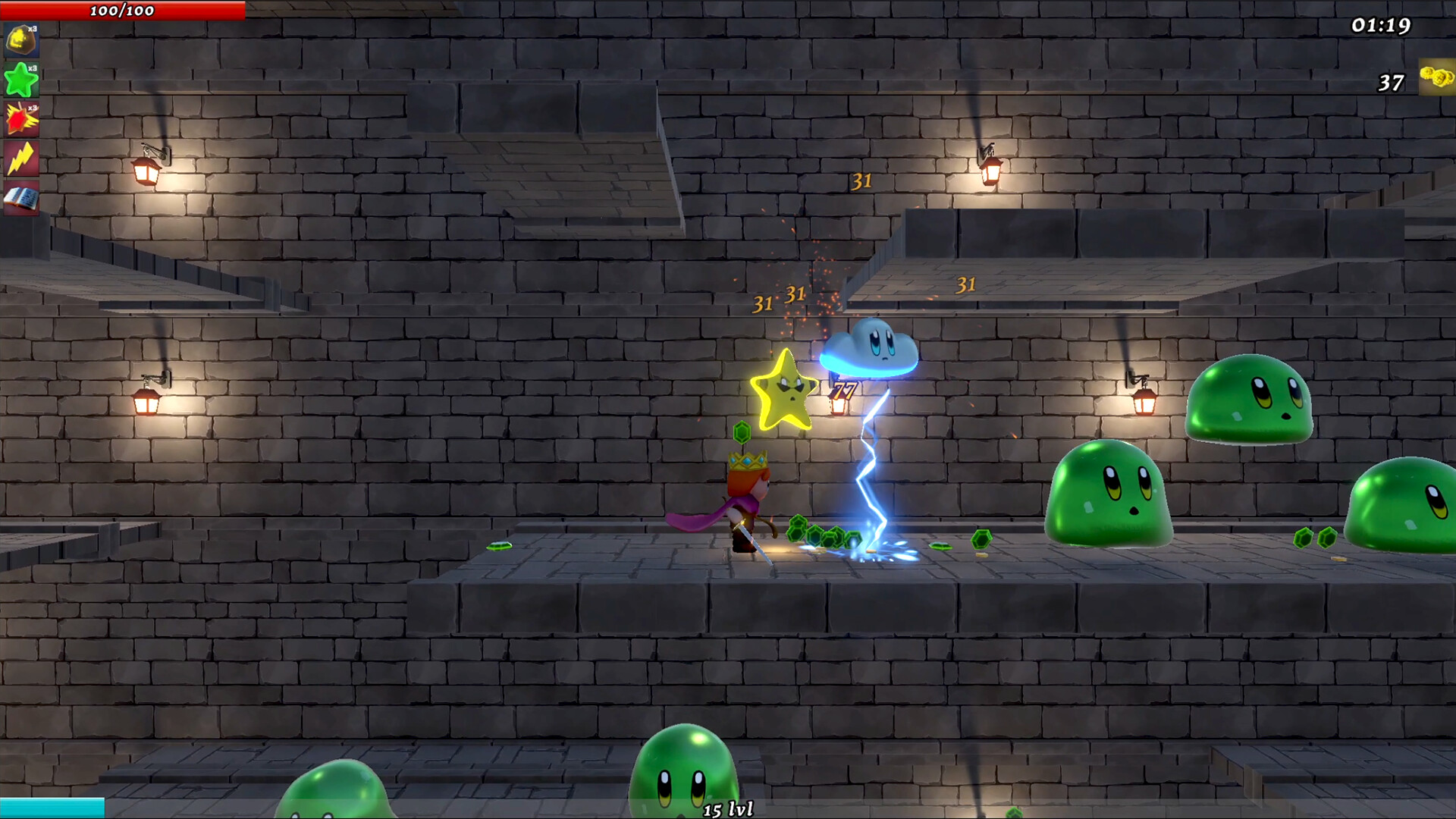 Level Up, Tiny King! screenshot 1