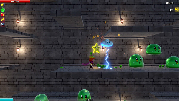 Level Up, Tiny King! スクリーンショット