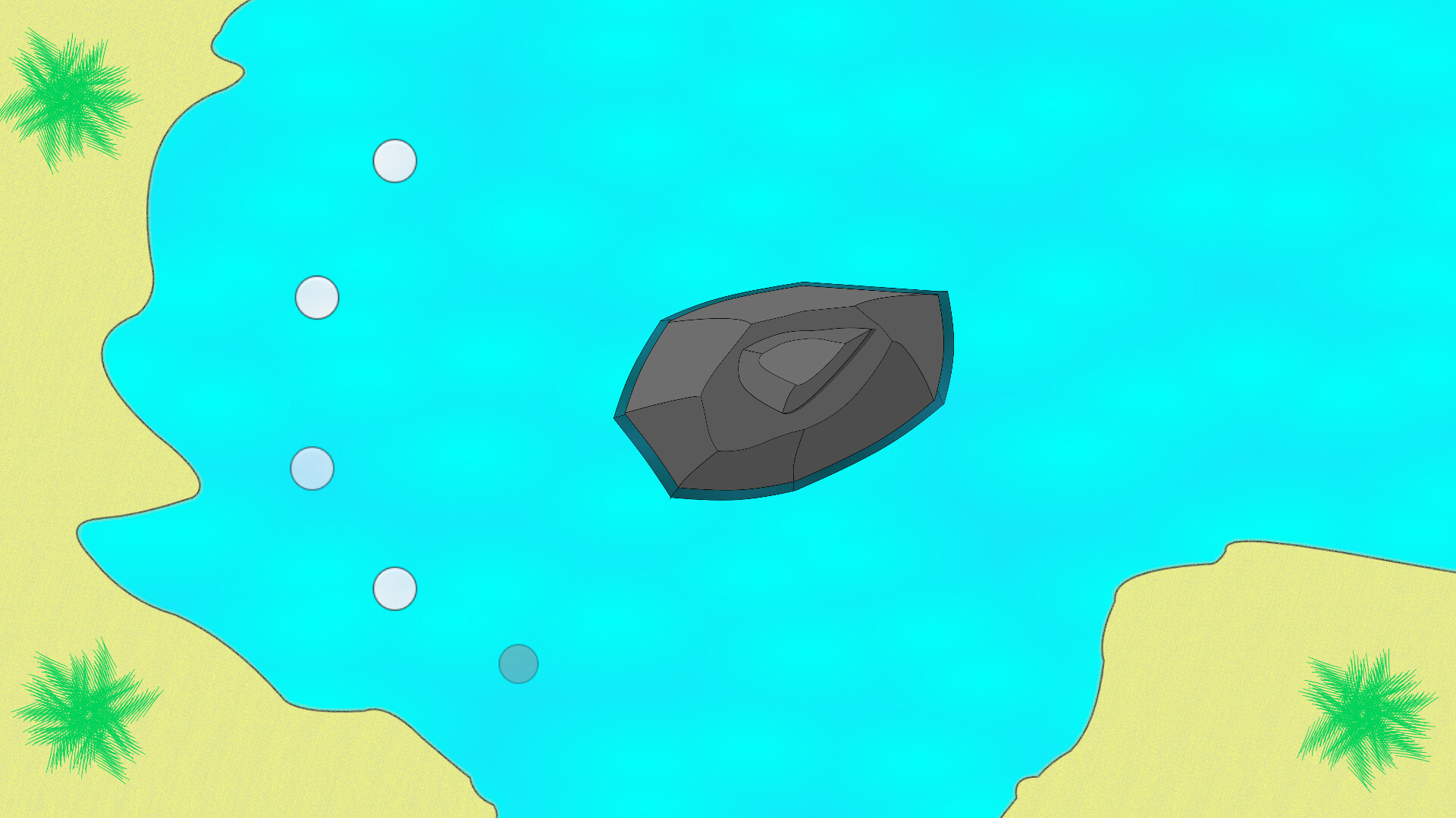 Deep blue descent screenshot #2