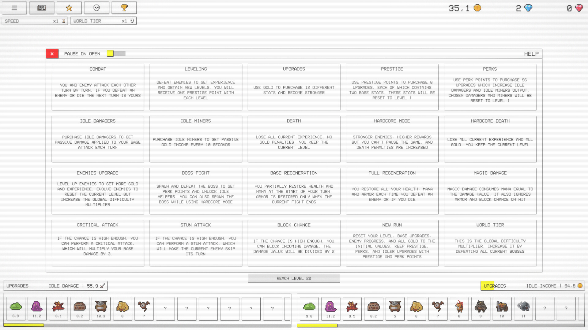 Idle RPG screenshot #11