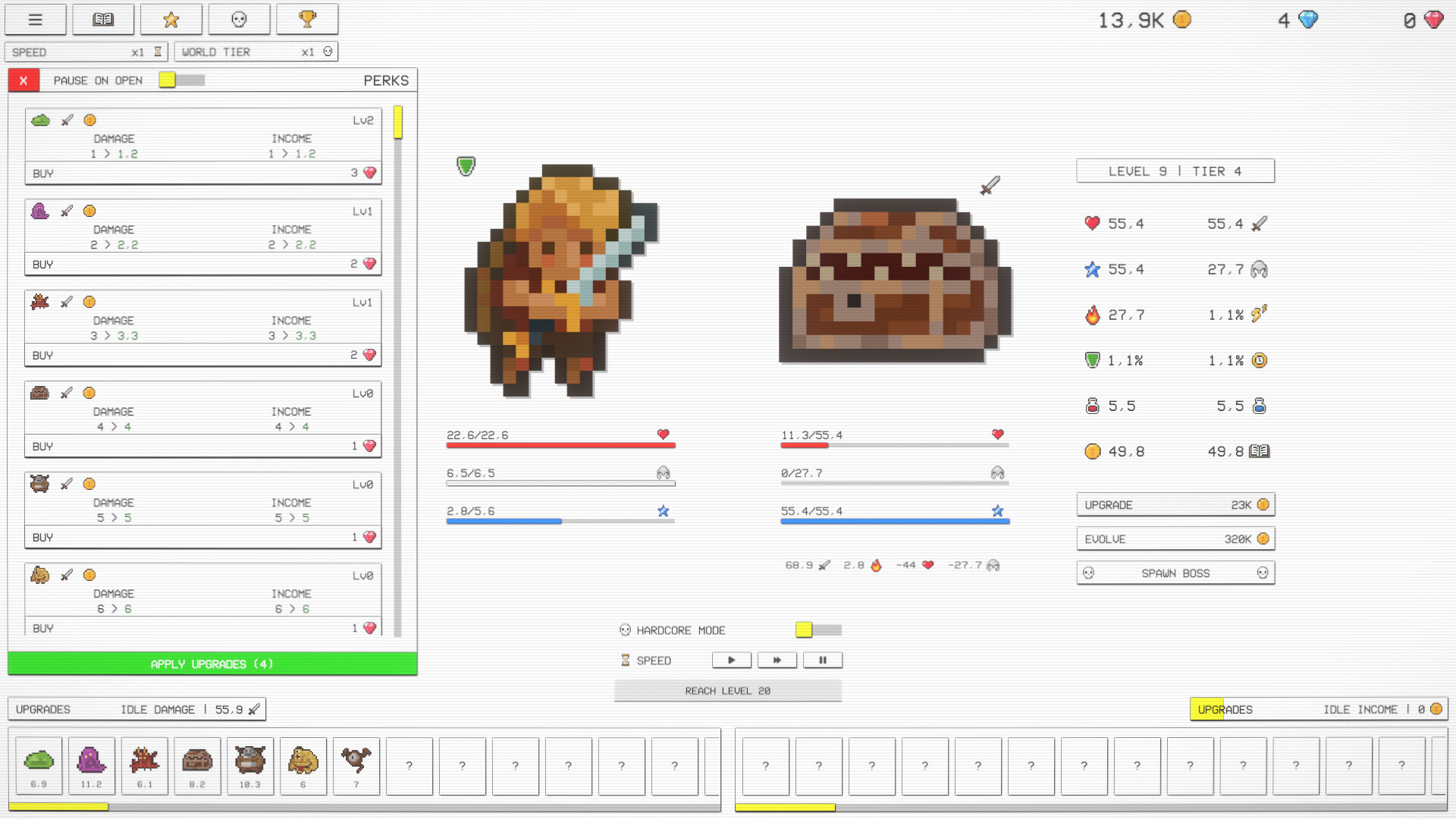 Idle RPG screenshot #6