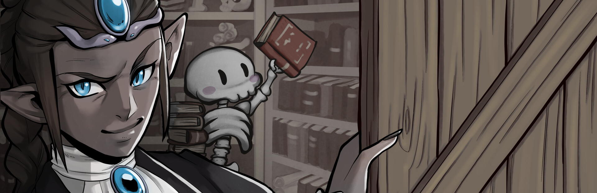 My Necromancer's Library