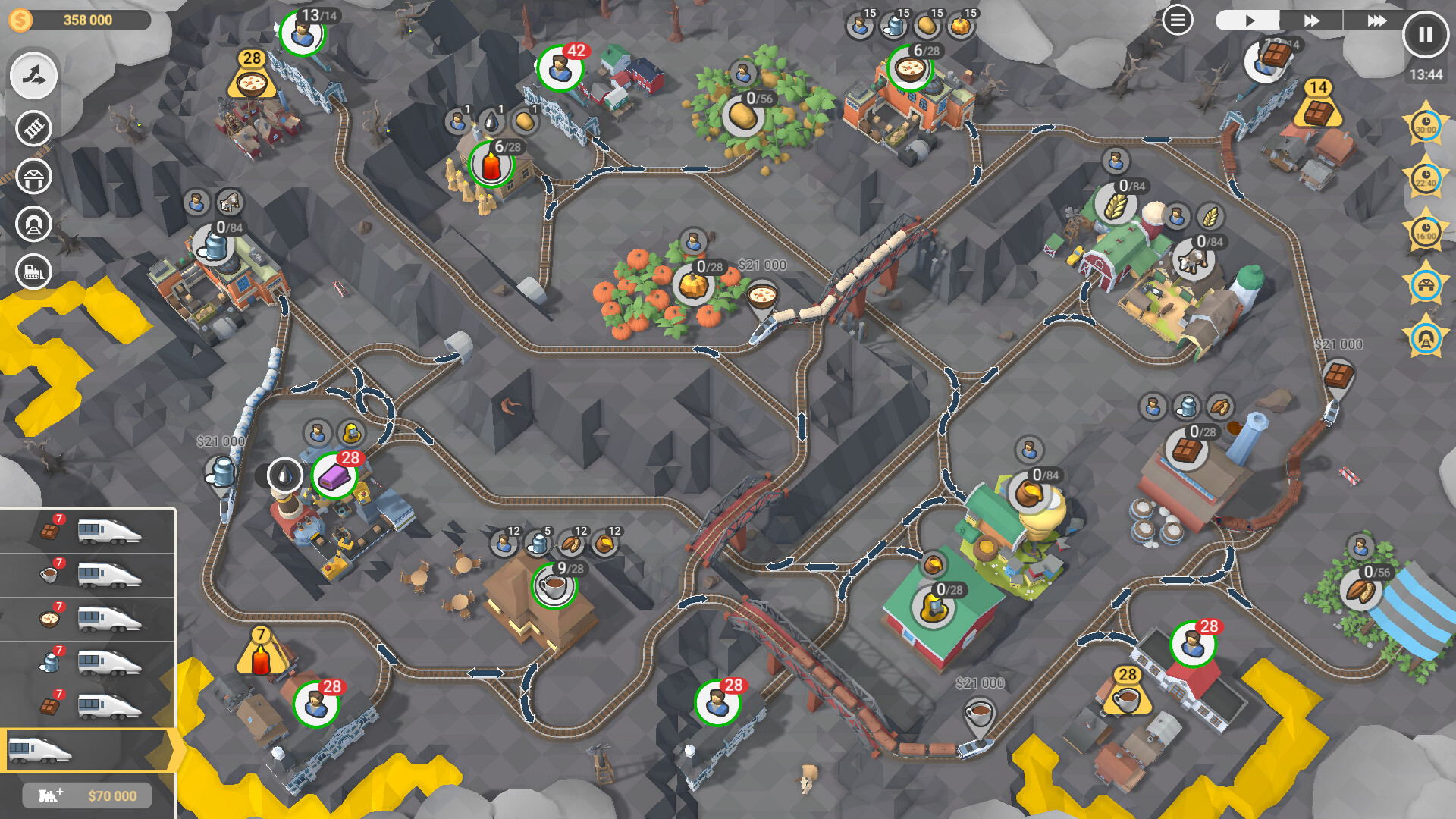 Train Valley 2: Workshop Gems - Onyx - Background 1