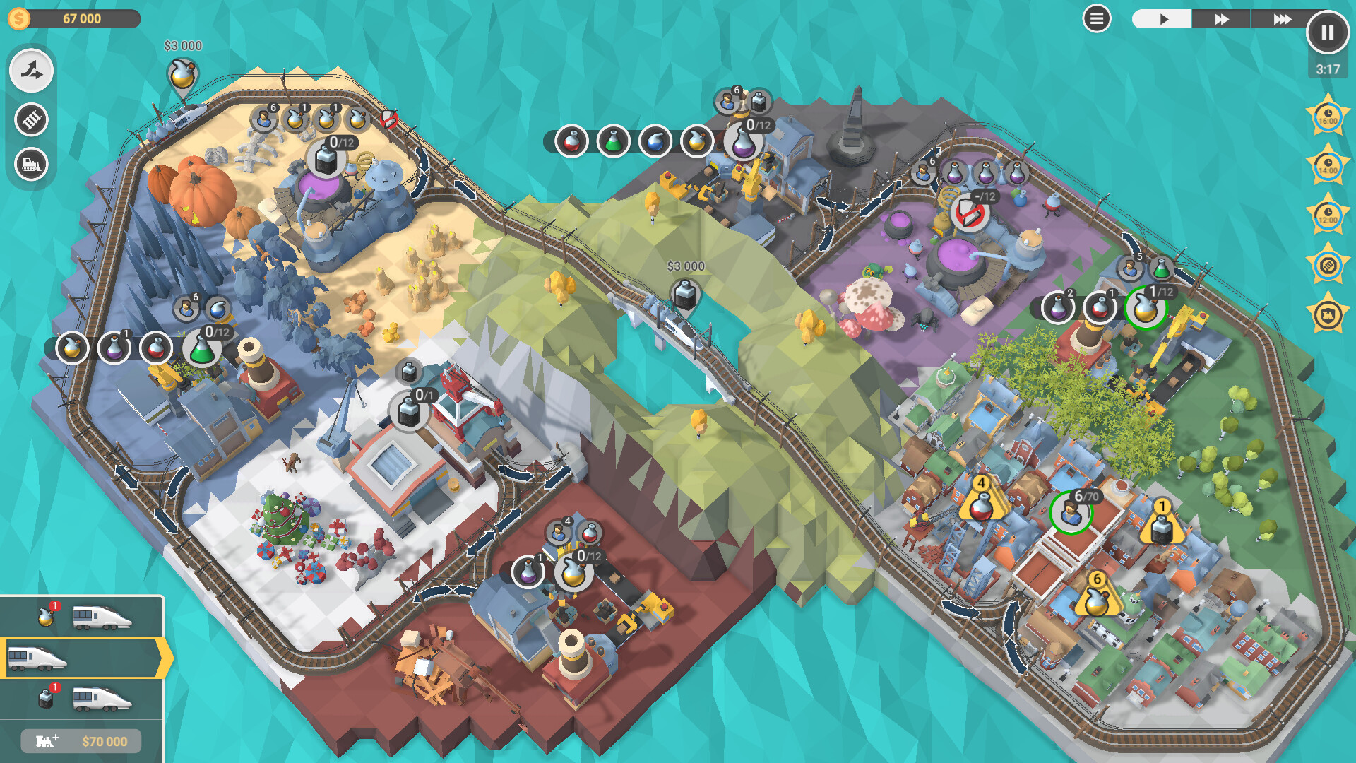 Train Valley 2: Workshop Gems - Onyx 스크린샷 6