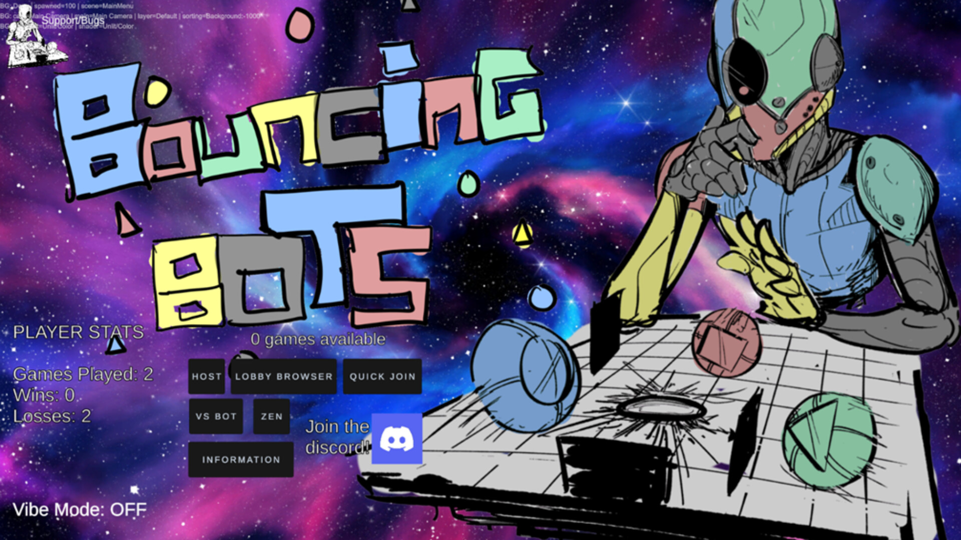 #1. Bouncing Bots (Steam) By: StudioHEPT