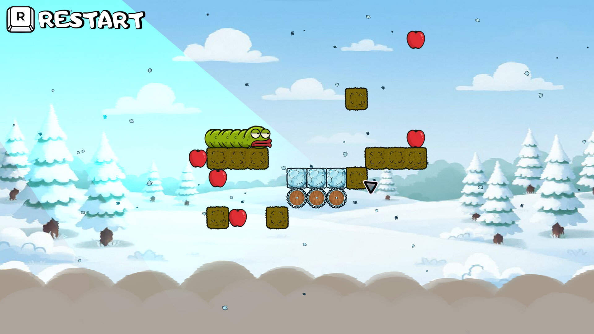 Wriggle apple 2 screenshot #2