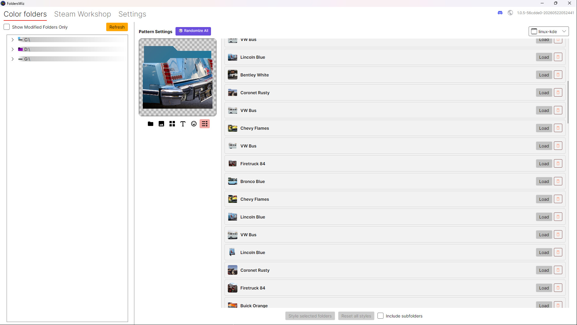Folderswiz screenshot 3