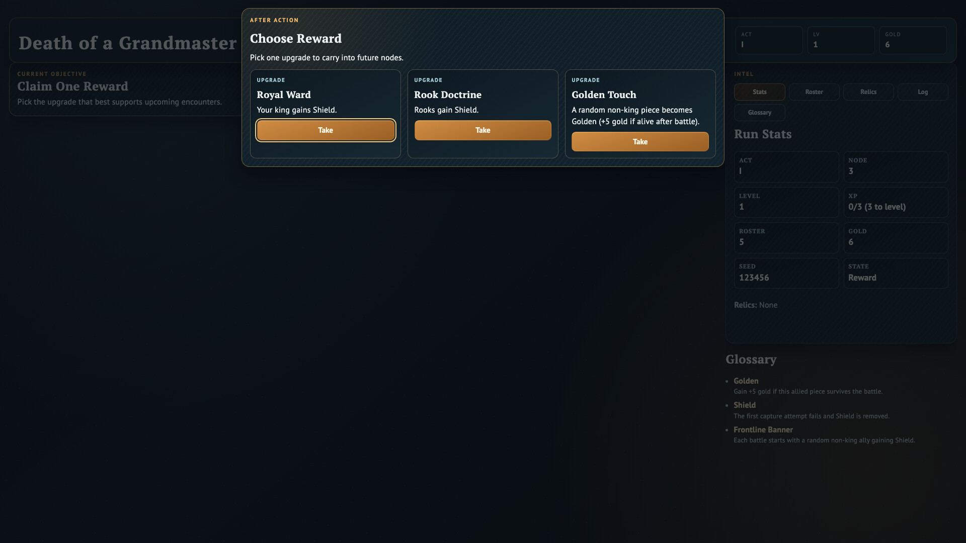 Death of a Grandmaster screenshot #2