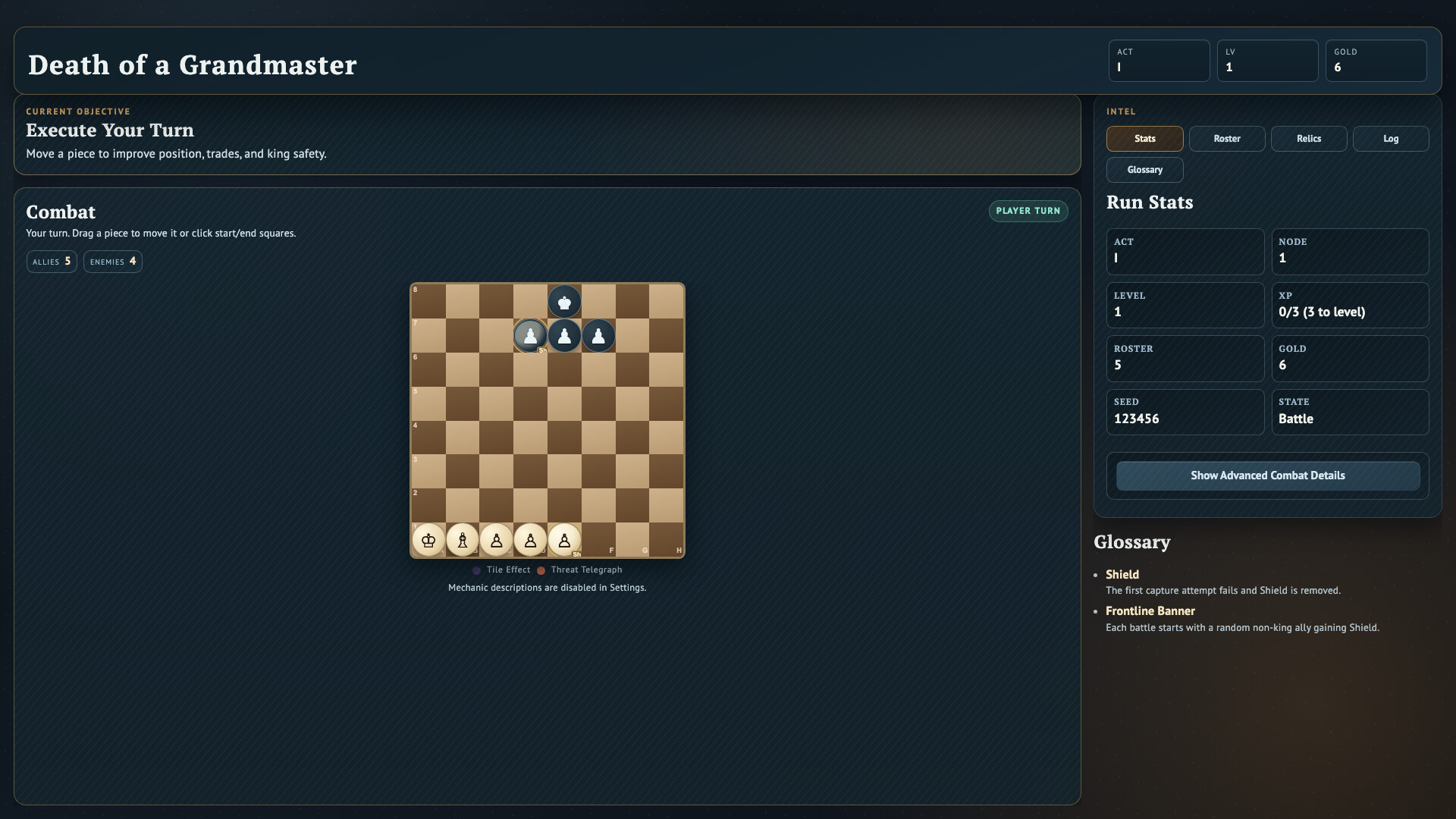 Death of a Grandmaster screenshot #1