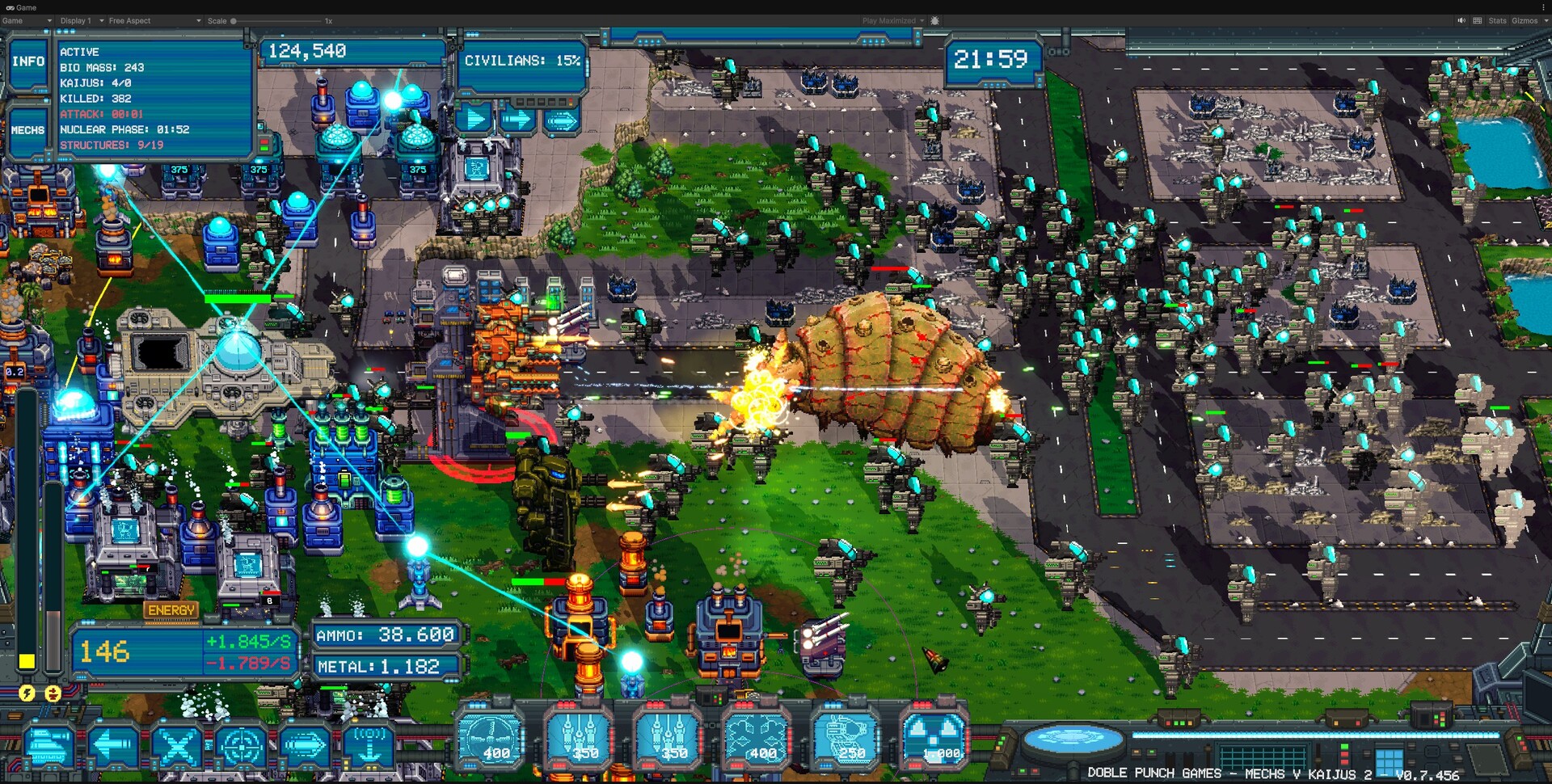 Mechs V Kaijus 2 screenshot 1