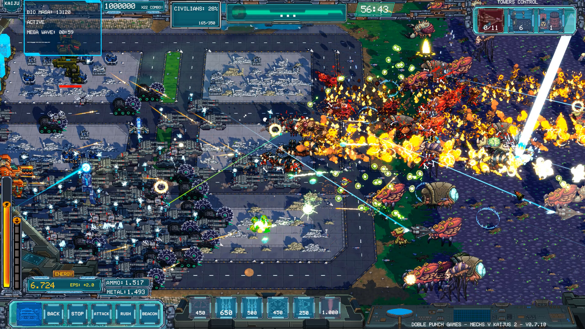 Mechs V Kaijus 2 screenshot 14
