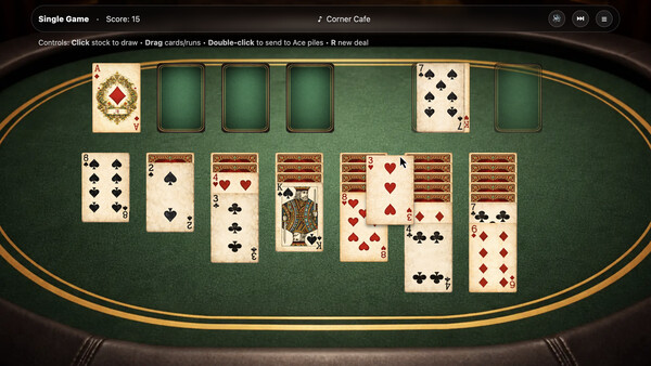 Screenshot of Solitaire Nights