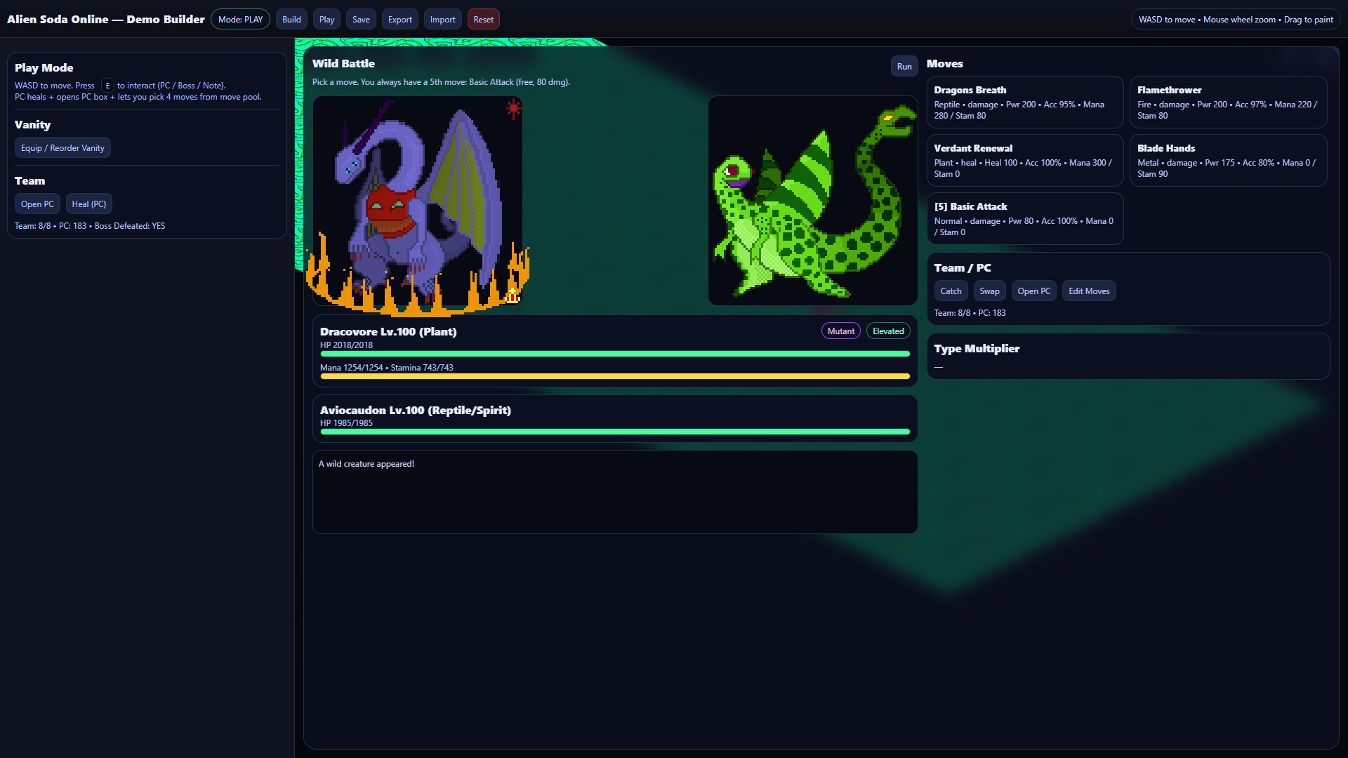 Alien Soda Online screenshot #2