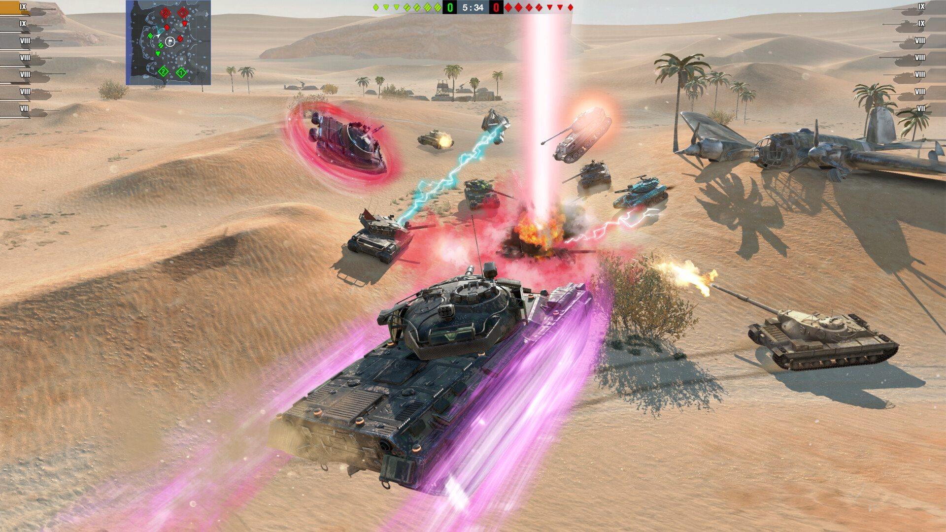 screenshot of World of Tanks Blitz 3