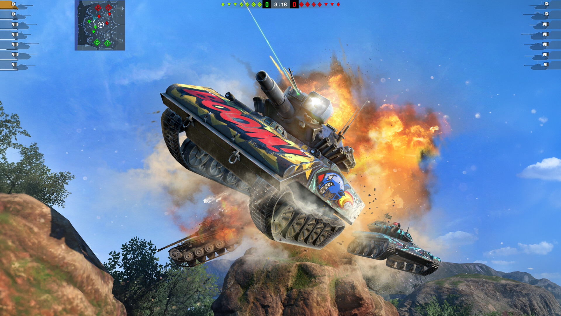 screenshot of World of Tanks Blitz 2