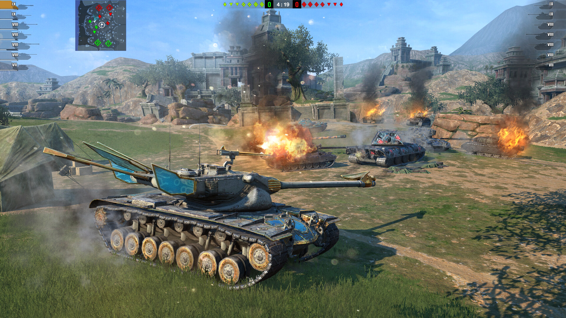 Screenshot of World of Tanks Blitz