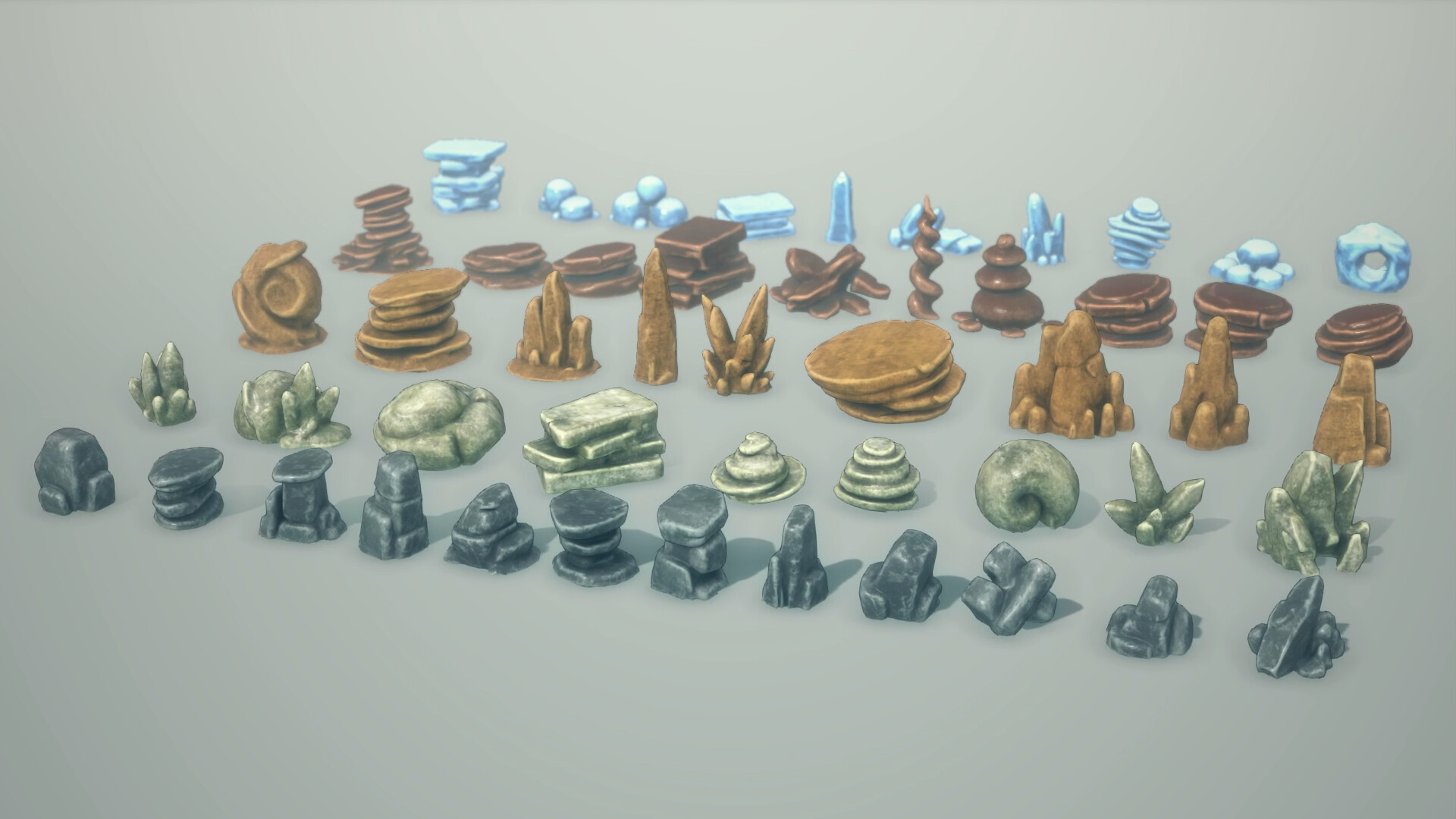 RPG Developer Bakin Stylized Rocks Featured Screenshot #1