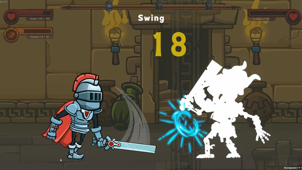 Скриншот 1 из игры Becoming Knight